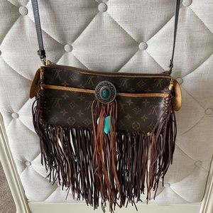 Vintage Louis Vuitton Boho Fringe Purse